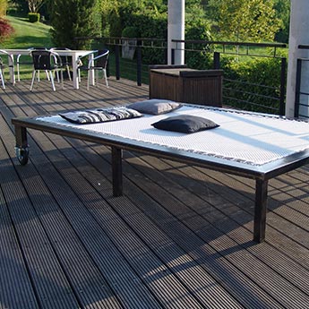 Filet extérieur pour terrasse suspendue, filet de catamaran